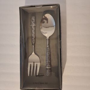 Artimino 2 Piece Serve Set Fork and Spoon New In Box